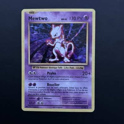 Pokémon Karte Mewtwo Holo XY Evolution 2016 Re-Edition - leicht bespielt/TOP