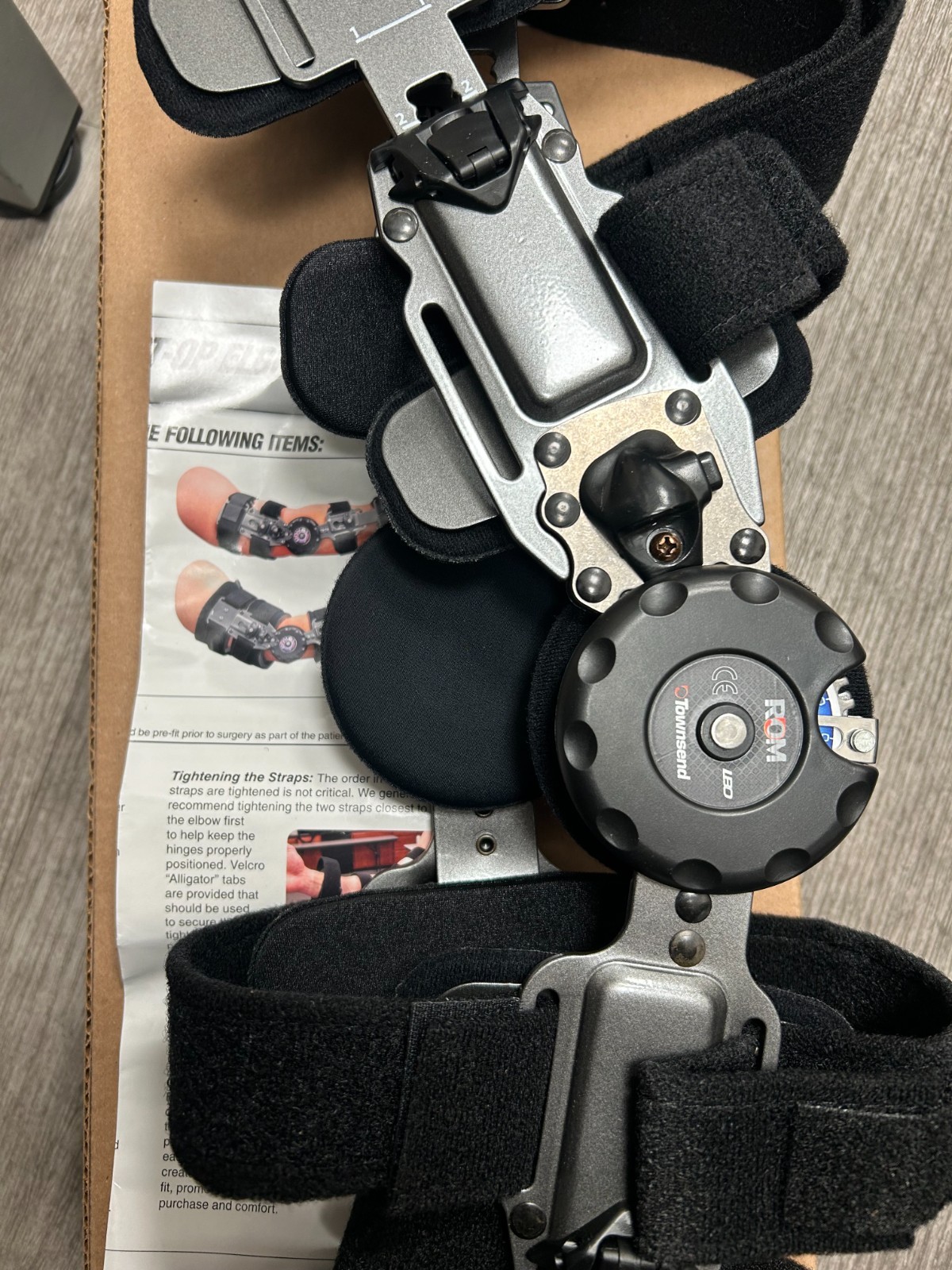 Townsend Thuasne  Elbow Brace ROM LBO Dual Hinges Brand New