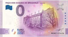 Billet Souvenir 2026 Portugal Paco dos Duques de Braganca