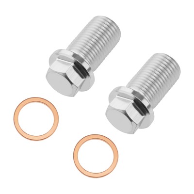 2 Stück Auto-Ölablassschraube M14 x 15 mm kompatibel mit -Benz B C E G R S Kl...