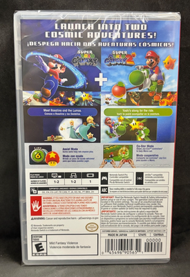 Super Mario Galaxy + Super Mario Galaxy 2 (Nintendo Switch) BRAND