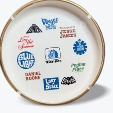 Vintage 1960s Jack Nadel 20th Century Fox TV Promo Ashtray Batman Lost in Space