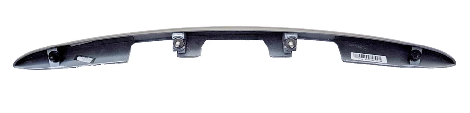 Peugeot 206 guarnição bota tampa traseira moldagem placa número tampa escotilha cor cinza - Imagem 2 de 4