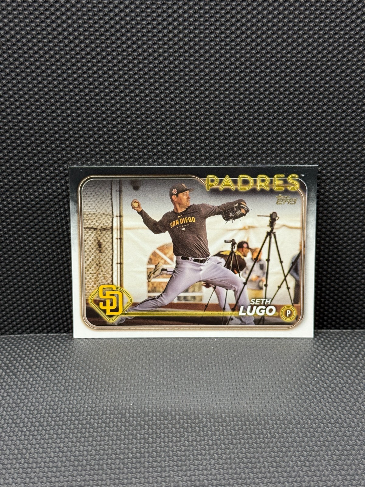 2024 Topps Series 1 Seth Lugo Golden Mirror Image Variation #291 Padres