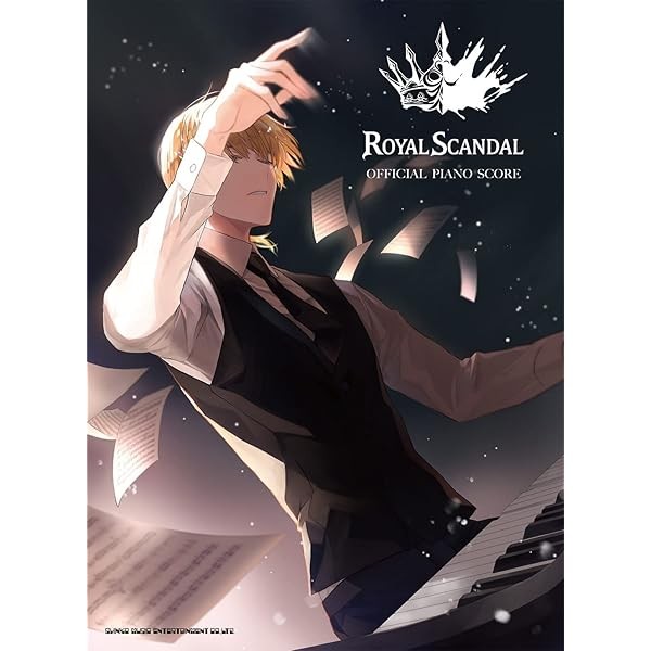 ROYAL SCANDAL OFFICIAL PIANO SCORE Music Score Sheet Book + Clear File Japan FS