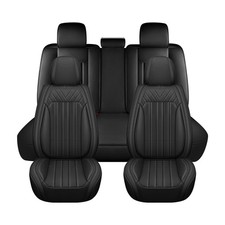 For Chevrolet Hhr 2006-2011 Car 5 Seat Covers Faux Leather Protector Cushion Pad