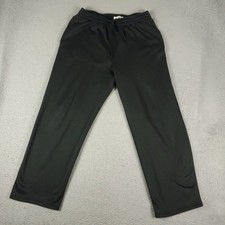 Adidas Pants Mens Size XL Black Fleece Training Track Joggers Sweatpants 