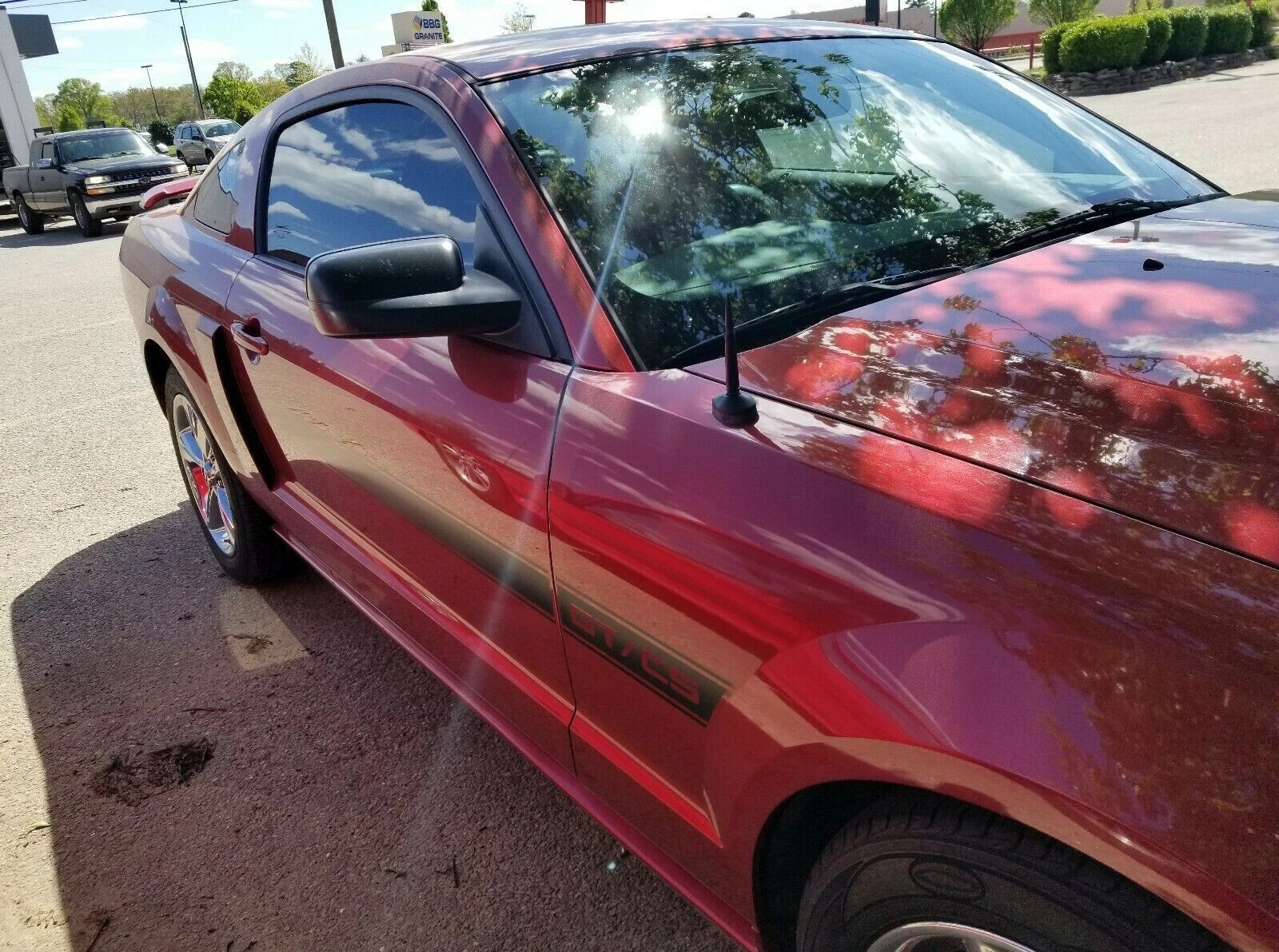 4.25 inch Black Antenna Aluminium Mast Radio AM/FM for Ford Mustang 1979-2009