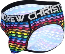 Andrew Christian Digital Pride Brief  - 91921 - S, Med, Large & X-Large