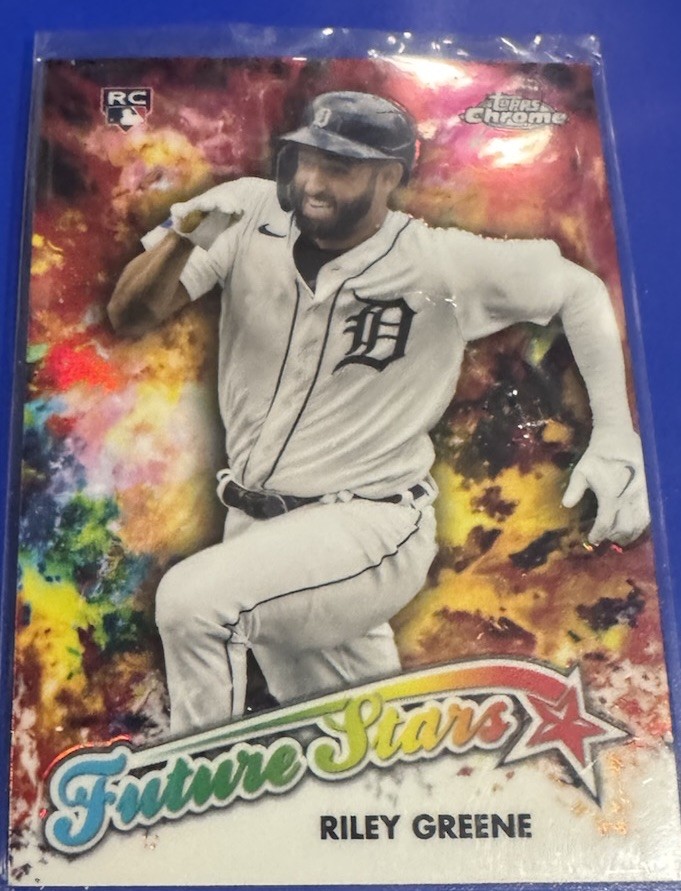 2023 Topps Chrome - Future Stars Riley Greene #FS-19 (RC)