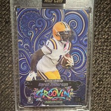 Wild Card 2025 Alumination Groovin' Aaron Anderson Rookie JGRBL1-AA /4. rookie card picture