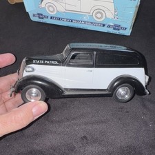 Liberty Classics 1937 Chevy Sedan Delivery Die Cast State Patrol Bank