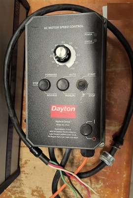 Dayton 13E632 Variable Freq Drive Speed Control 1Hp 120/208-240V