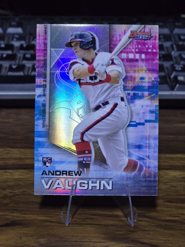 2021 Bowman's Best - Andrew Vaughn #21 Refractor (RC)
