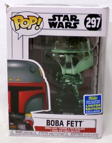 Funko Pop Star Wars The Empire Strikes Back 2019 Summer Convention 297 Boba Fett