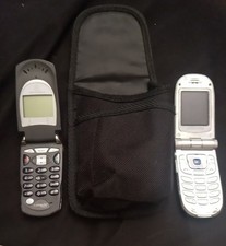 Vintage Motorola V60I GSM SJJN4539B  Samsung Flip Phones For Parts  Hip Case