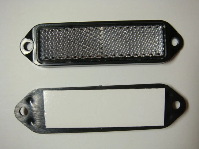 10pc White Reflector Marker Truck Car Trailer Reflector Caravan Self Adhesive - image 4 of 4