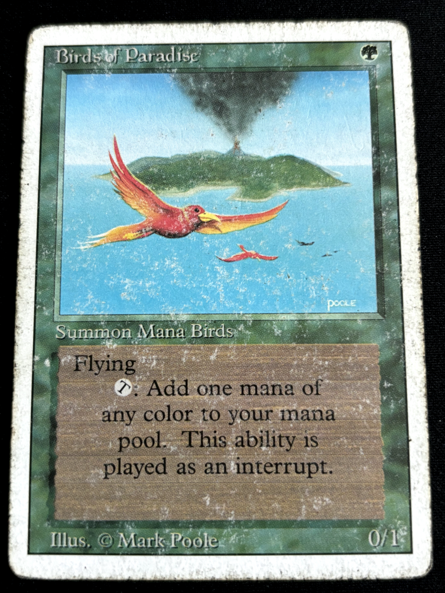 1x MTG Birds of Paradise - Revised Edition (3ED) | eBay