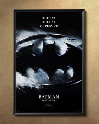 Batman Returns Michael Keaton 1992 Movie Poster 24''x36'' Glossy Unframed 9217
