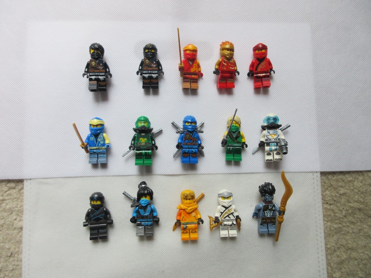 にゃにゃ Lego Ninjago Minifigures - Cole Jay Kai Lloyd Zane Nya | eBay UK