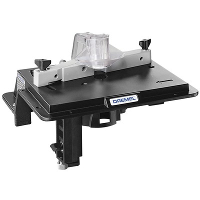 Dremel 231 Shaper Router Table Rotary Tool Into A Bench Mounted