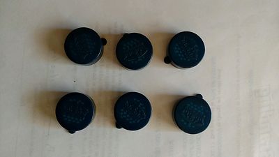Six (6) Corona Salt and Pepper Shaker Caps Lids for Corona/Coronita Bottles