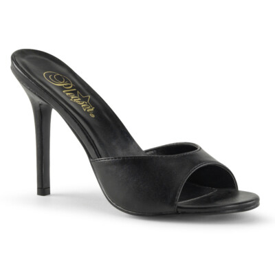 Black High Heels Peep Toe Drag Race Queen Pageant Ball Shoes All sizes 12 13 14