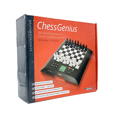 Millennium Schachcomputer Chess Genius für Einsteiger und Turnierspieler M810