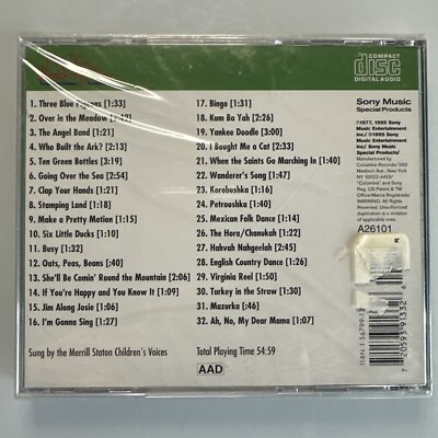 One Two Buckle My Shoe Songs and Games For Children CD New Sealed