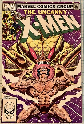 Uncanny X-Men #162 NM Dave Cockrum Cover 1982 Marvel Comics