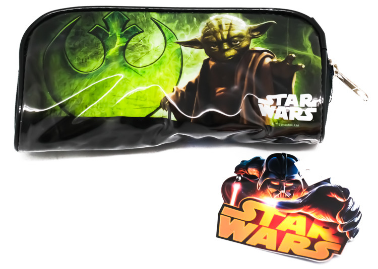 NEW Star Wars Pencil Pouch Yoda Darth Vader Jedi And Sith Masters