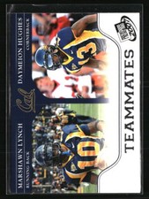 Marshawn Lynch/Daymeion Hughes TM 2007 Press Pass #88  Football Card