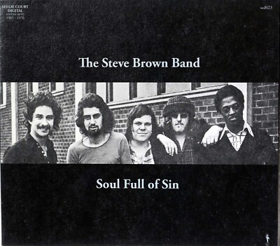 The Steve Brown Band-Soul Full of Sin UK prog jazz cd early 70's