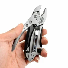 Multi-tool Knife Gear EDC Set Adjustable Wrench Jaw Screwdriver Pliers Tool USA