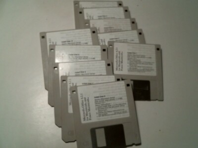 Microsoft Office 4.2.1 Macintosh Power Mac Apple - 3.5'' floppy disks