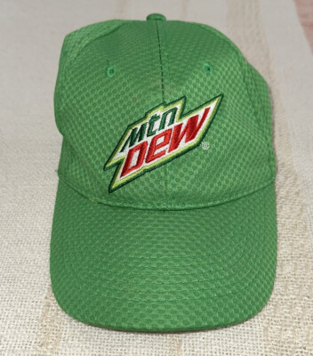 Vintage Mens Green Mt Dew Hat Snapback Awesome Gear Cap A1 | eBay