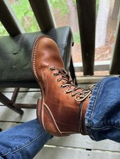 Nicks Boots MTO DS Natural Thurman Last Size 10D