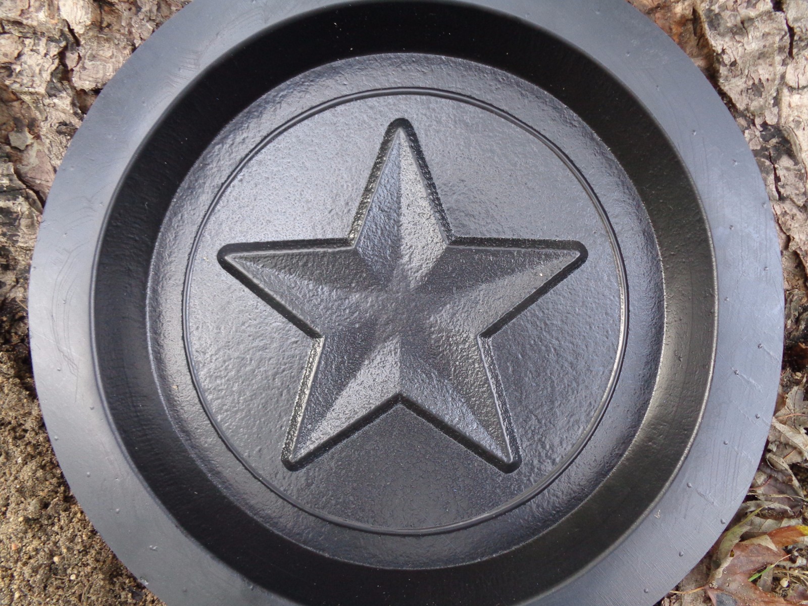Star stepping stone mold plaster concrete mould 12" x 1.5" thick eBay