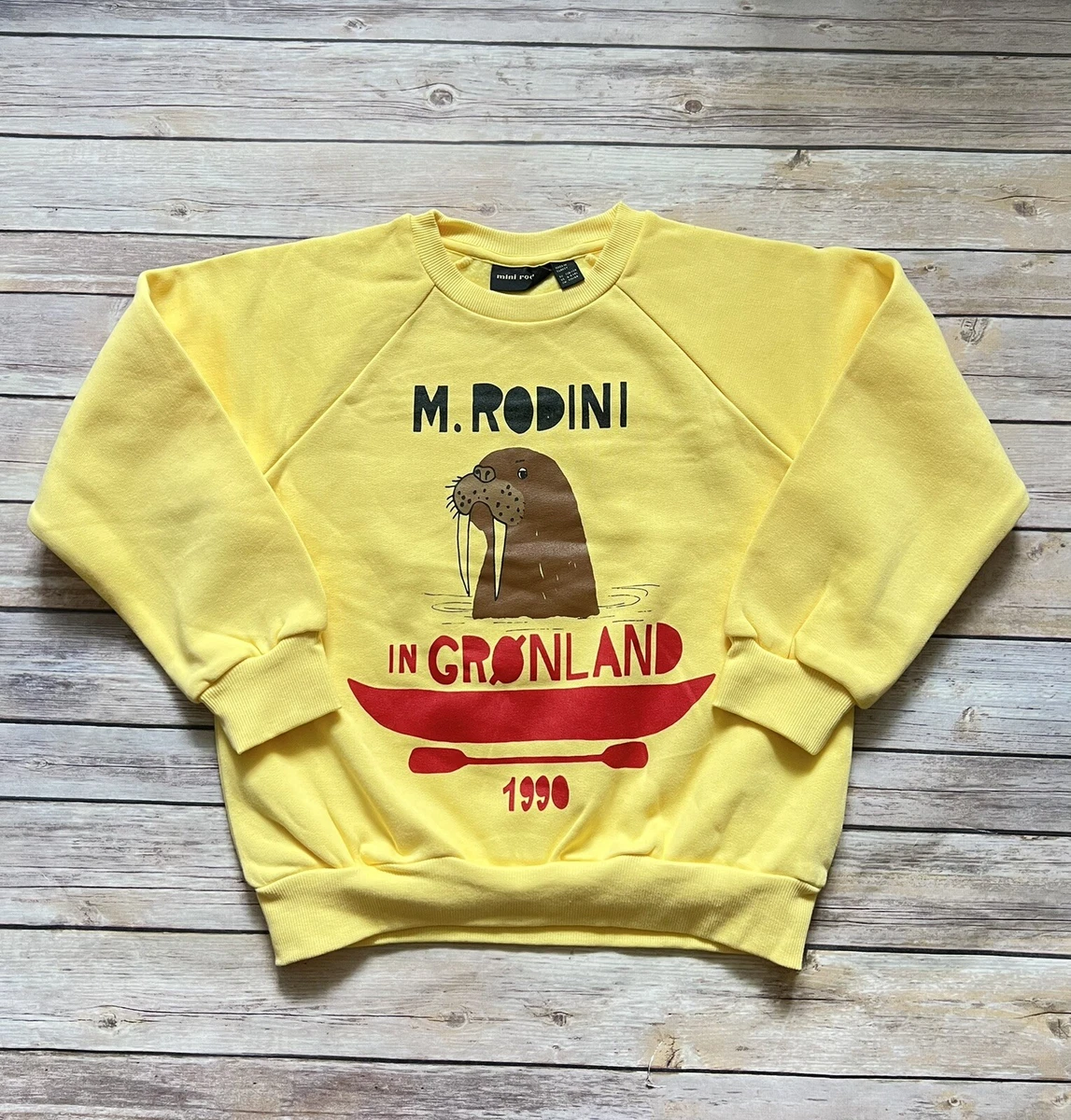 Mini Rodini Walrus Sweatshirt, 128-134 Cm