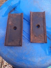 FORD corsair   rubbers slippers x2 fit  between  LEAF SPRINGS -and axal