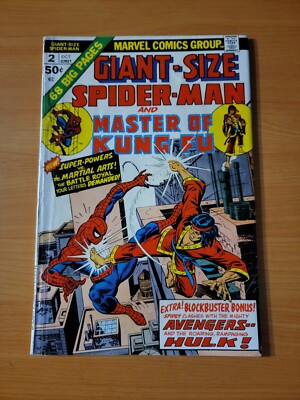 Giant-Size Spider-Man #2 ~ Sehr Gute Erhaltung FN ~ 1974 Marvel Comics