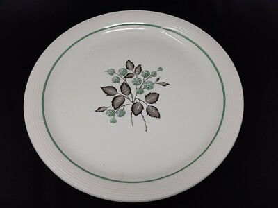 Mid-Century Ringwood Ware  Pompon 12.75'' Platter by Wood and Sons England