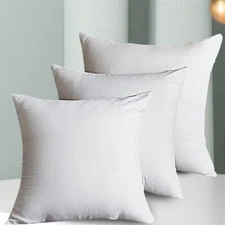 Pack of 4 16"-22" Throw Pillows Insert Ultra Soft Bed & Couch Sofa Decor Pillows