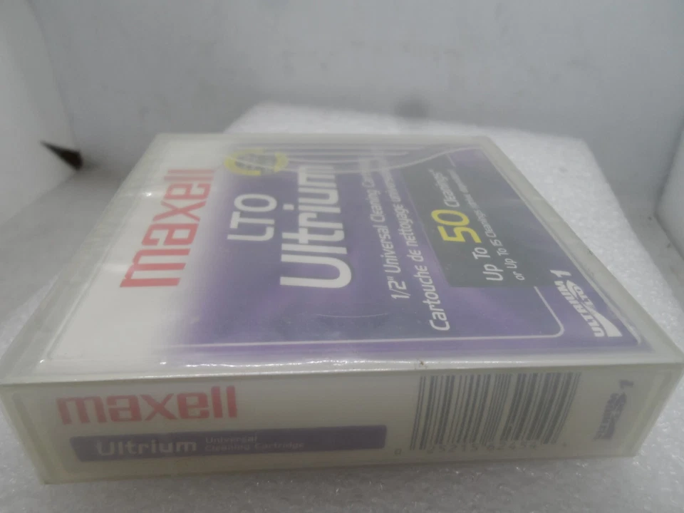 NEW Maxell LTO1/2/3/4/5/6/7/8 Ultrium Cleaning Tape Cartridge for HP IBM Dell - Image 3 of 4