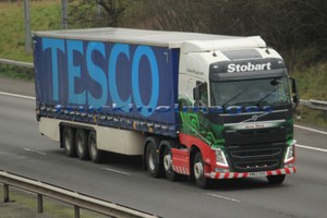 tesco toy truck