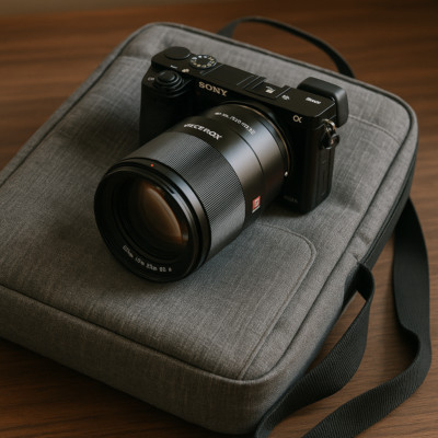   Sony Alpha A6000 APS-C 24,3 MP kamera Kit mit 16-50mm, 85mm f1.8 Lens  