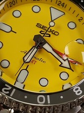 AUTHENTIC SEIKO DEALLER🔥5 Sports GMT Series SSK017 Yellow Dial Automatic.🙏 3