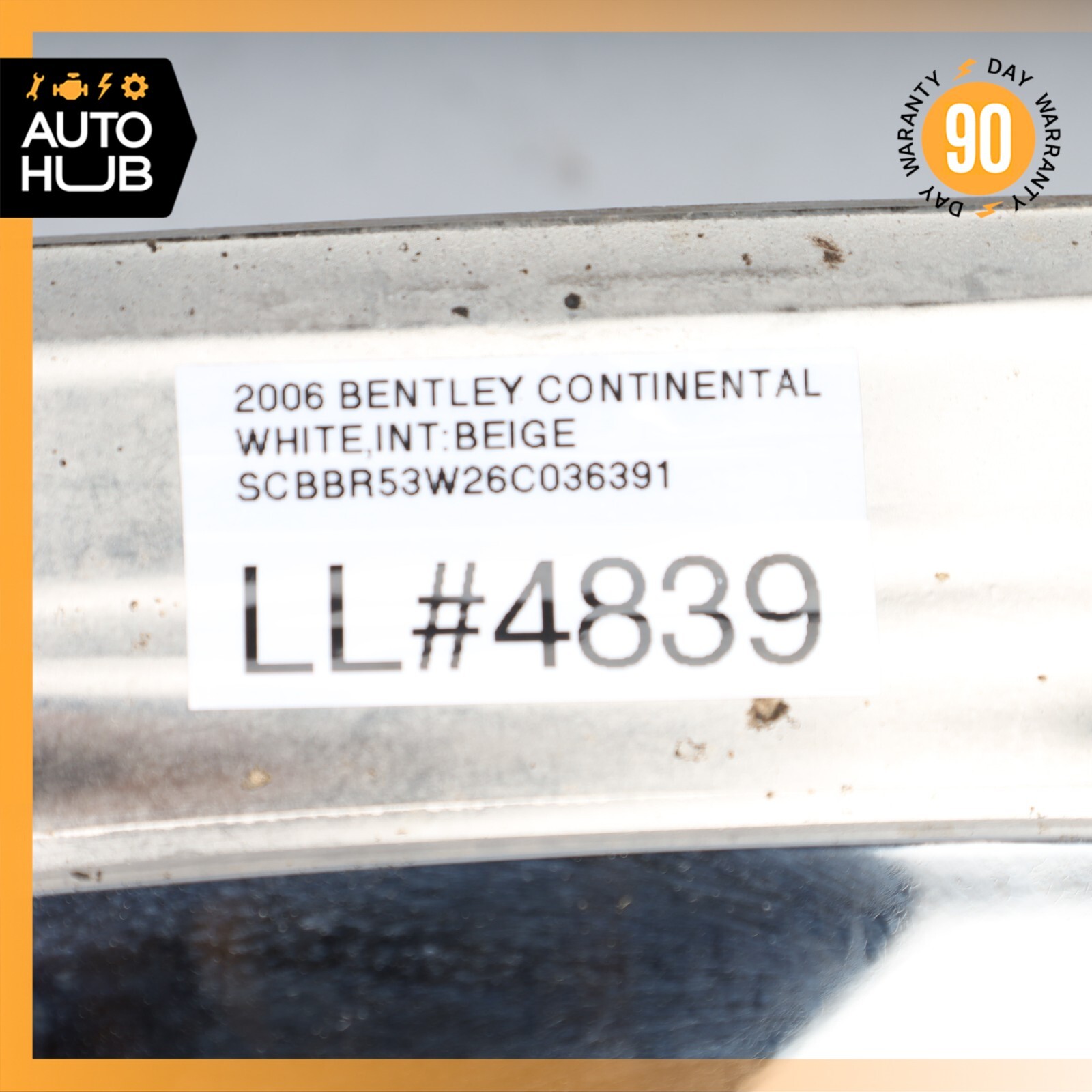 Bentley Continental Flying Spur Exhaust Muffler Tips Left & Right Set OEM 80k
