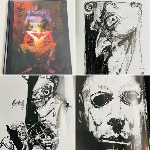 Bill Sienkiewicz Exclusive 2019 Art Sketchbook Hard Cover Book Star Wars Joker