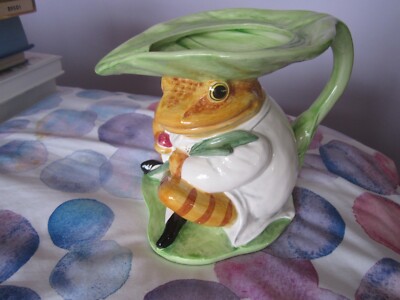 Großer Beatrix Potter Kröte von Kröte Hall Krug 1996 - Sammlerstück